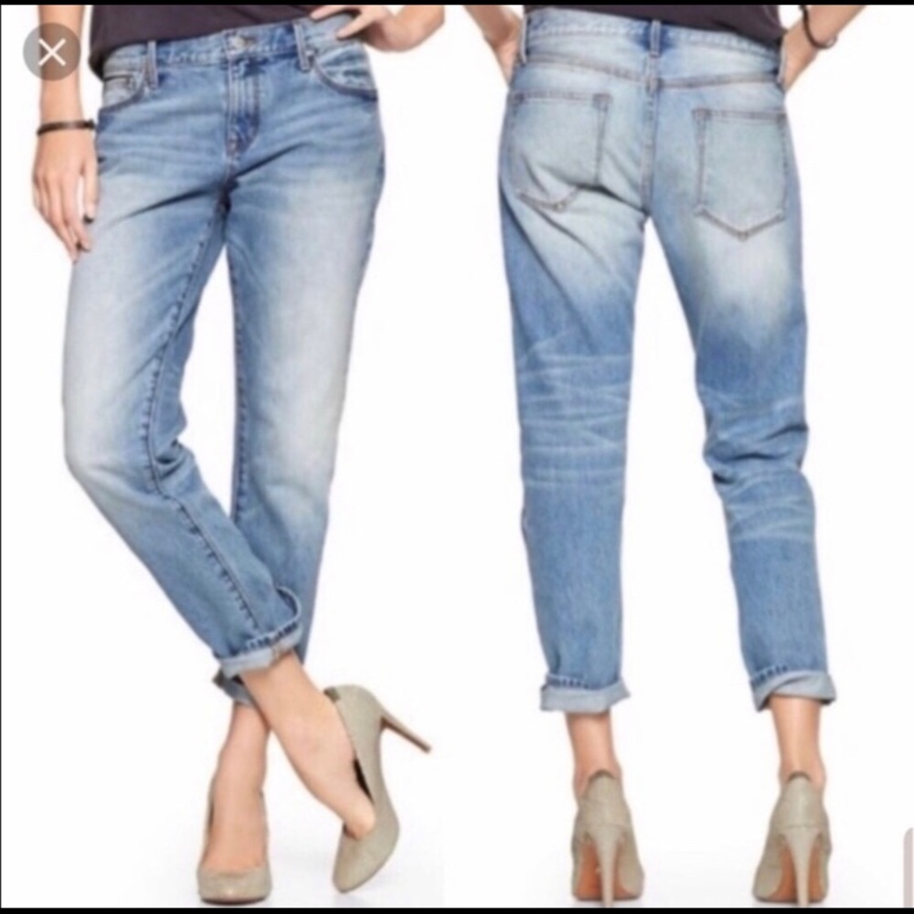 Gap sexy boyfriend jeans size 25r